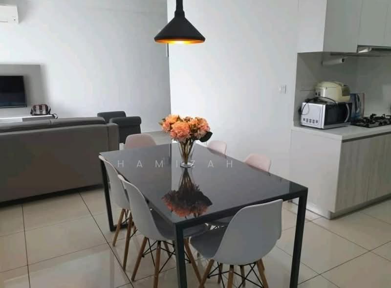 Service Residence for Rent at Kenwingston Square Garden - Hamizah . - Living Room - PropertyGuru.com.my