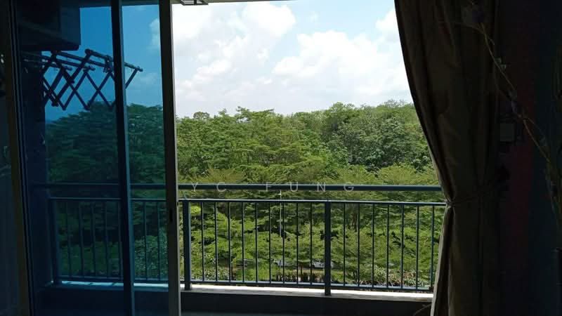 Service Residence for Rent at D'Ambience Residences (Pangsapuri Ikatan Flora) - YC Fung - Balcony - PropertyGuru.com.my