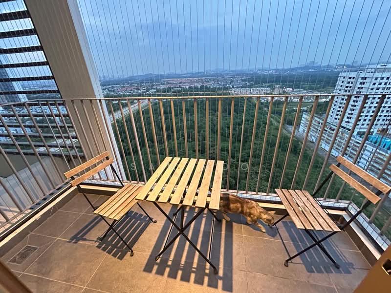 Condominium for Rent at Lake Point Residence - Sam Voo - Balcony - PropertyGuru.com.my