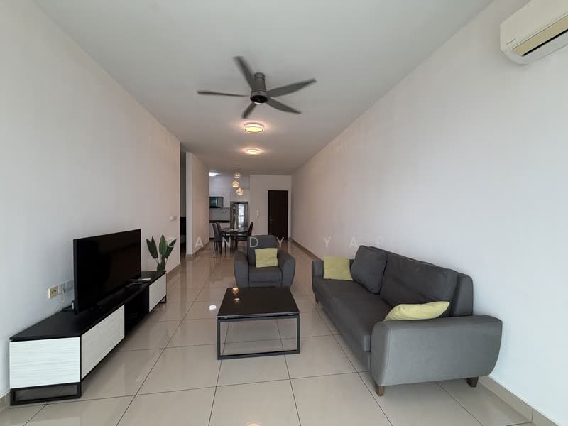 Servis Apartment untuk Disewa di Pinnacle Tower - Candy Yap - Living Room - PropertyGuru.com.my