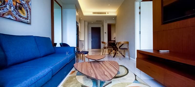 Service Residence for Rent at Tribeca - KS Chan - Living Room - PropertyGuru.com.my