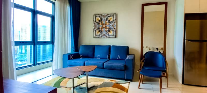 Service Residence for Rent at Tribeca - KS Chan - Living Room - PropertyGuru.com.my