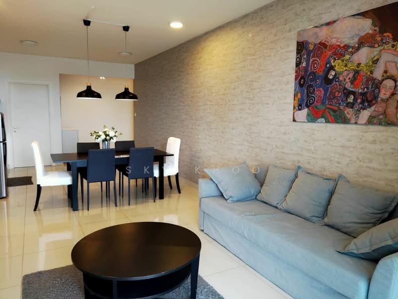 Service Residence for Rent at Teega Suites - Sky Khoo - Living Room - PropertyGuru.com.my