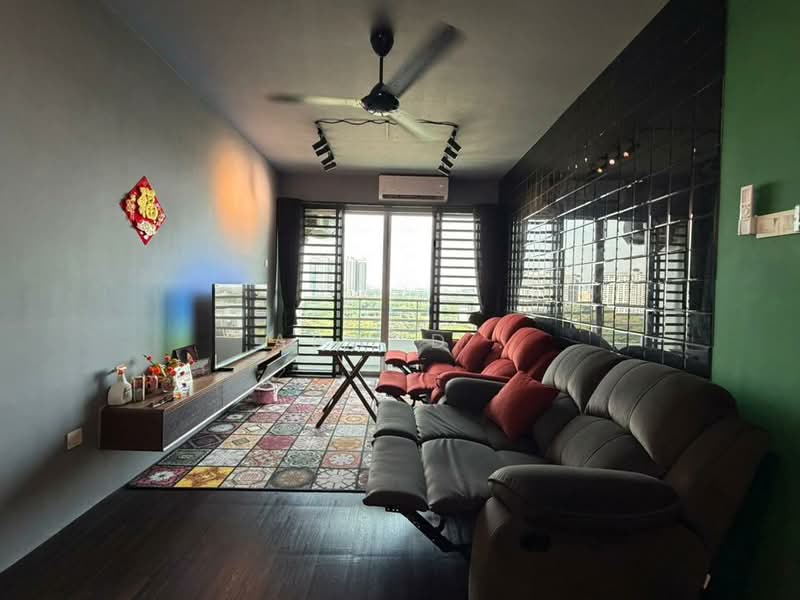 Kondominium untuk Dijual di Palma Laguna - Aswad . - Living Room - PropertyGuru.com.my