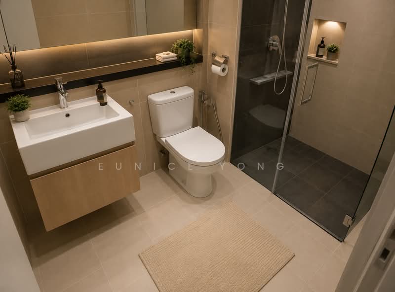 Kondominium untuk Dijual di Five Stones - Eunice Yong - Bathroom - PropertyGuru.com.my