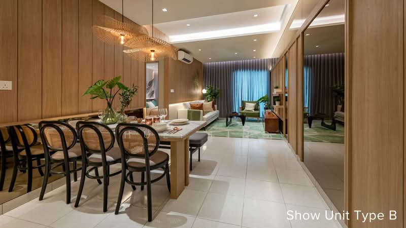 Service Residence for Sale at M Sinar @ Southville City - Huei Ling - Living Room - PropertyGuru.com.my