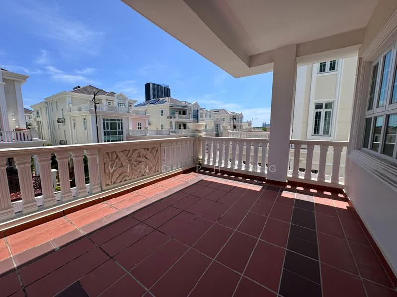 Rumah Banglo untuk Dijual di Taman Kota Syahbandar (Melaka City) - Vinc Pheng - Balcony - PropertyGuru.com.my