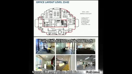 Pejabat untuk Disewa di Bukit Bintang (KL City Centre) - Ahmad Fadli Ayub. - PropertyGuru.com.my