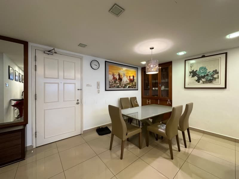 Kondominium untuk Disewa di The Straits View Condominium - Kennly Chia - Dining Room - PropertyGuru.com.my