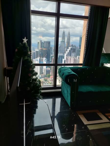 Service Residence for Sale at Berjaya Times Square - Jake Lim - Living Room - PropertyGuru.com.my
