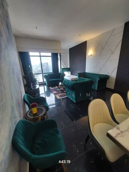 Service Residence for Sale at Berjaya Times Square - Jake Lim - Living Room - PropertyGuru.com.my