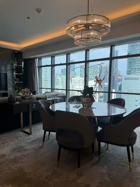 Servis Apartment untuk Disewa di The Ritz-Carlton Residences - Irfan Zainuddin - Dining Room - PropertyGuru.com.my
