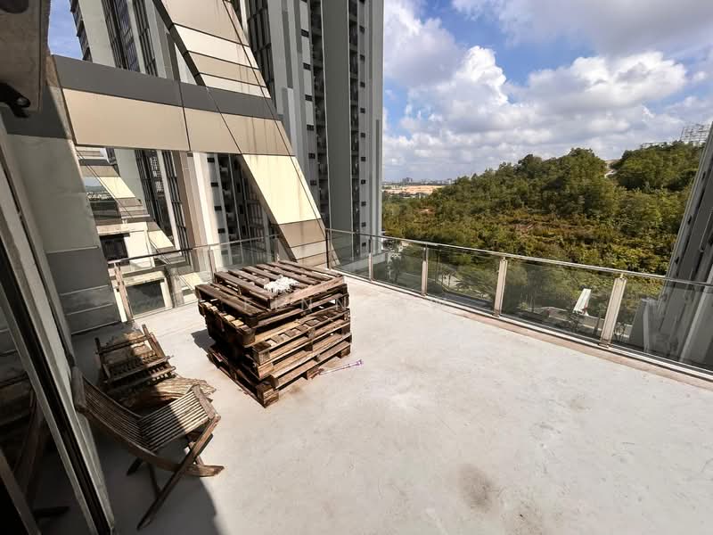 Service Residence for Rent at Meridin Suites @ The Meridin - Finn Aw - Balcony - PropertyGuru.com.my