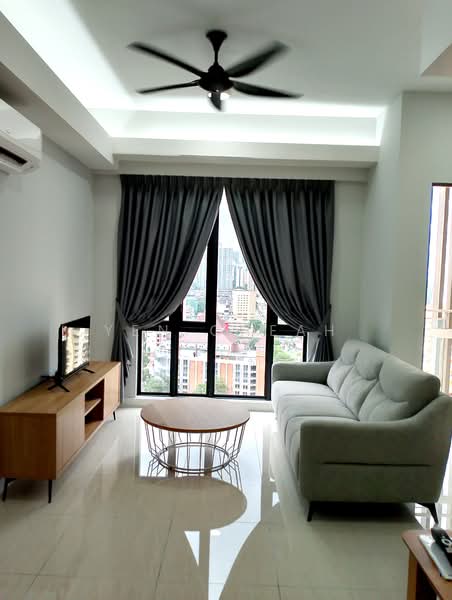 Service Residence for Rent at The Sentral Suites - Yen Cheah - Living Room - PropertyGuru.com.my