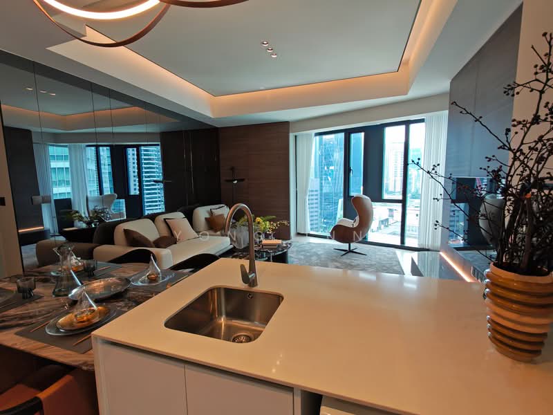 Servis Apartment untuk Dijual di Star Residences Two - Yong Jun - Living Room - PropertyGuru.com.my
