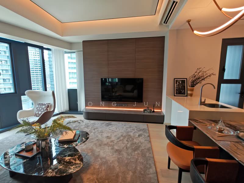 Servis Apartment untuk Dijual di Star Residences Two - Yong Jun - Living Room - PropertyGuru.com.my