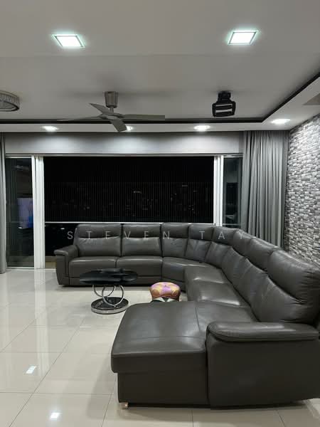 Condominium for Sale at Casa Green Condominium - Steven Tay - Living Room - PropertyGuru.com.my