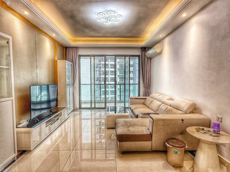 Servis Apartment untuk Disewa di R&F Princess Cove Phase 1 - Benjamin Oh - Living Room - PropertyGuru.com.my