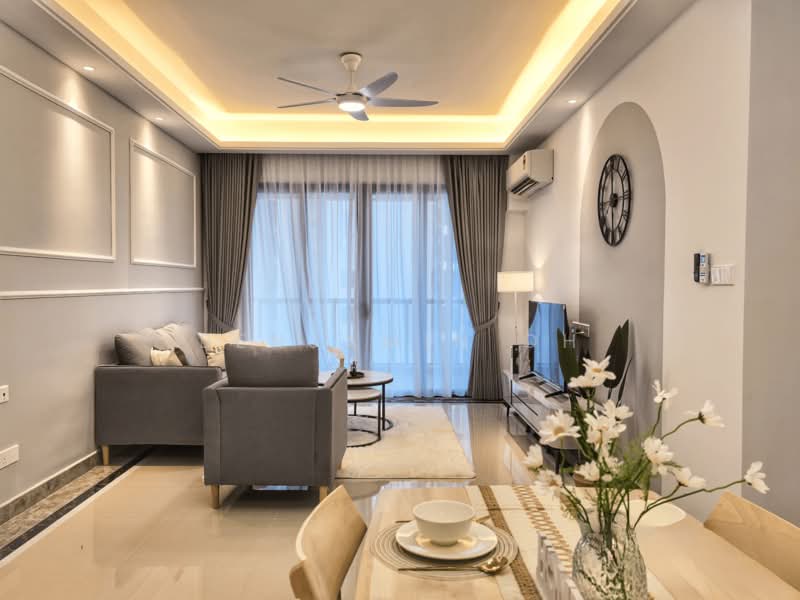 Kondominium untuk Disewa di R&F Princess Cove Phase 2-Seine Region - Benjamin Oh - Living Room - PropertyGuru.com.my