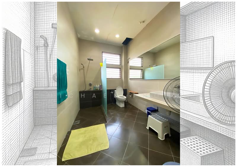 2-storey Terraced House for Sale in Shah Alam (Selangor) - Michael Thong - Master Bathroom - PropertyGuru.com.my