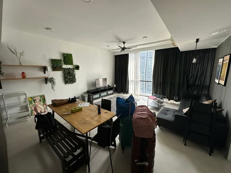 Kondominium untuk Disewa di The Capers @ Sentul East - Jonathan Yeoh - Living Room - PropertyGuru.com.my
