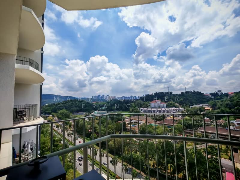 Servis Apartment untuk Disewa di Senada Residence @ KLGCC Resort - Mark Aurther Francis - Balcony - PropertyGuru.com.my