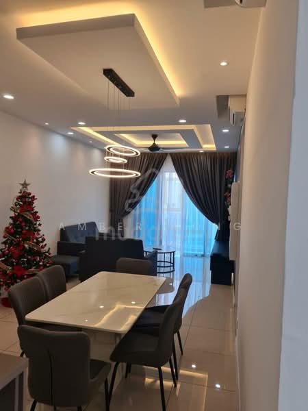 Kondominium untuk Disewa di Queens Residences Q1 @ Queens Waterfront - Amber Wong - Living Room - PropertyGuru.com.my