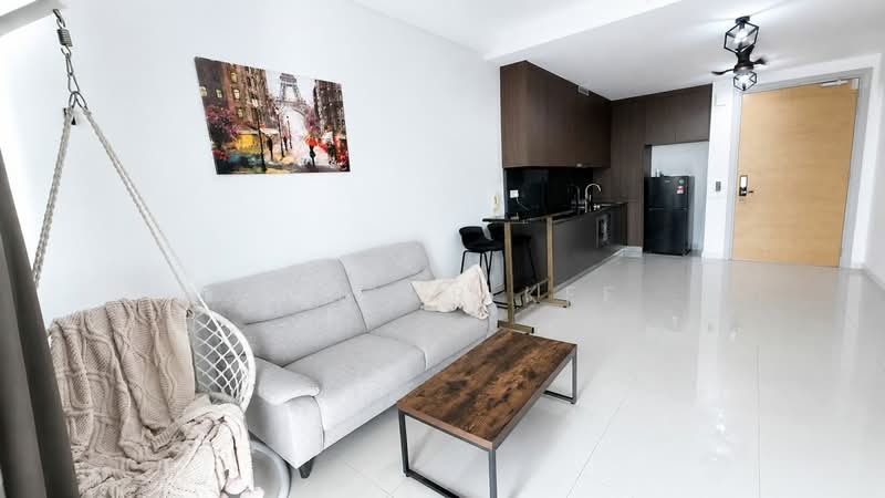 Condominium for Rent at Grand Medini - Werner Kee - Living Room - PropertyGuru.com.my