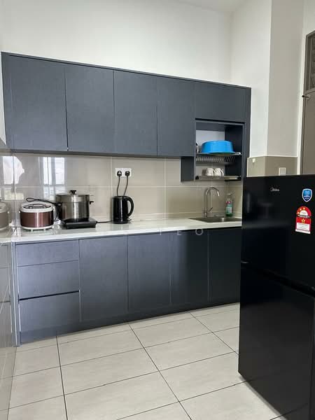 Servis Apartment untuk Dijual di Zentro Residences Serviced Apartment - KS Yeo - Kitchen - PropertyGuru.com.my