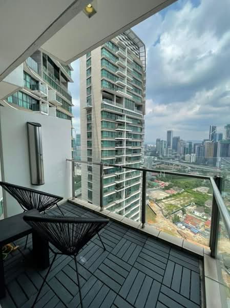 Service Residence for Rent at Setia SKY Residences - Thoriq Suparman - Balcony - PropertyGuru.com.my