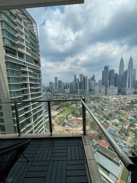 Service Residence for Rent at Setia SKY Residences - Thoriq Suparman - Balcony - PropertyGuru.com.my