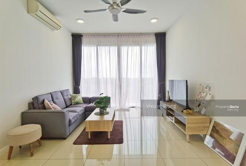 Kondominium untuk Disewa di The WaterEdge (Pinggiran Air) - Sue Ann Chia - Living Room - PropertyGuru.com.my