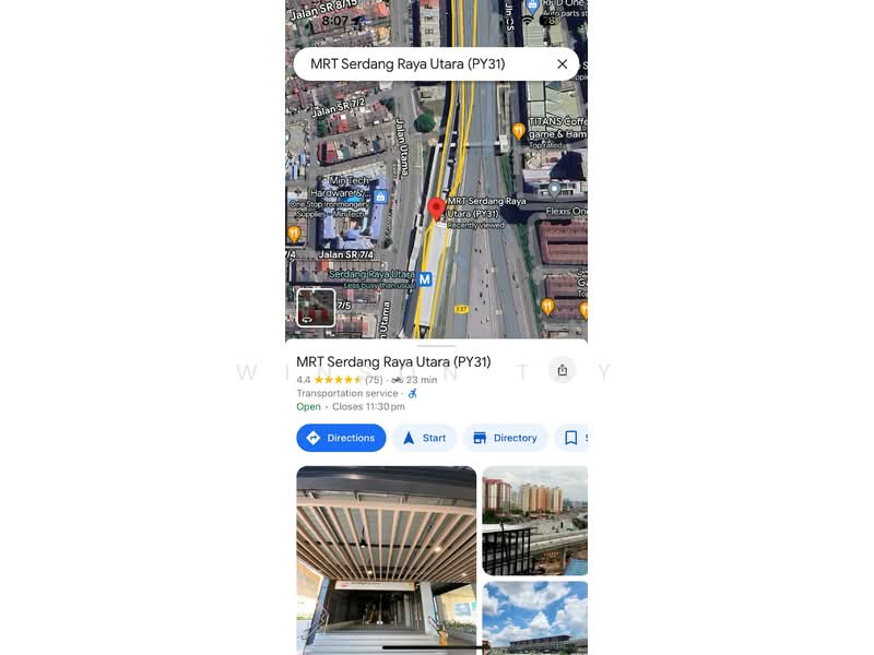Shop for Sale in Serdang Raya (Seri Kembangan) - Winson Tay - Entrance - PropertyGuru.com.my
