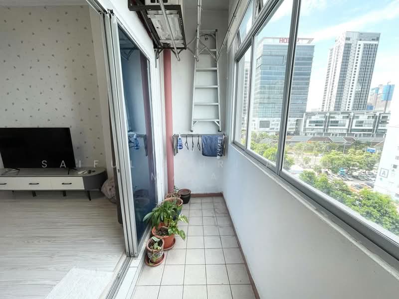 Apartment for Sale at Jalil Damai Apartments - Saiful Bahri Abdul Manan - Balcony - PropertyGuru.com.my
