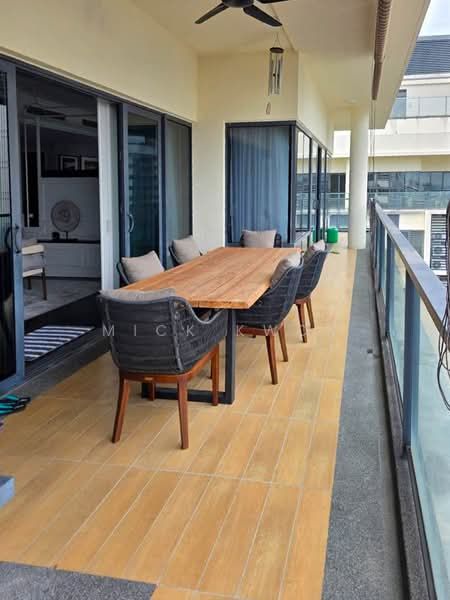 Servis Apartment untuk Dijual di St Mary Residences - Mick Kwok - Balcony - PropertyGuru.com.my