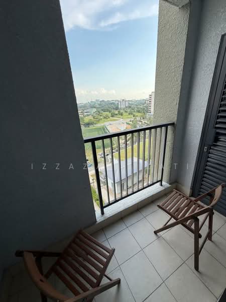 Service Residence for Rent at Radia Residences - Izzaza Izzati - Balcony - PropertyGuru.com.my