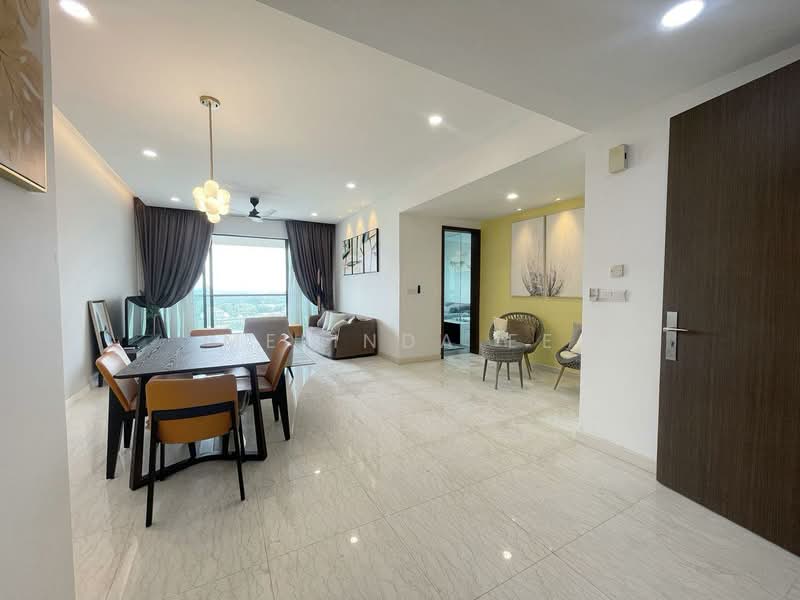 Kondominium untuk Disewa di The Marina View - Melinda Ee - Living Room - PropertyGuru.com.my