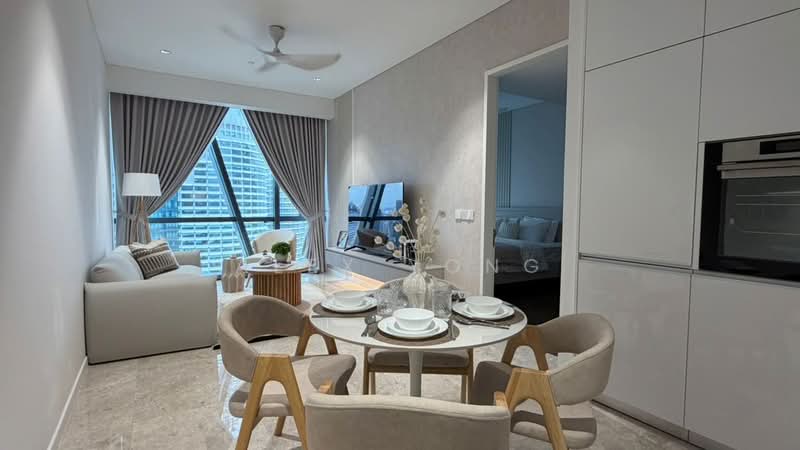 Service Residence for Sale at TRX Residences - Alex Yong - Living Room - PropertyGuru.com.my