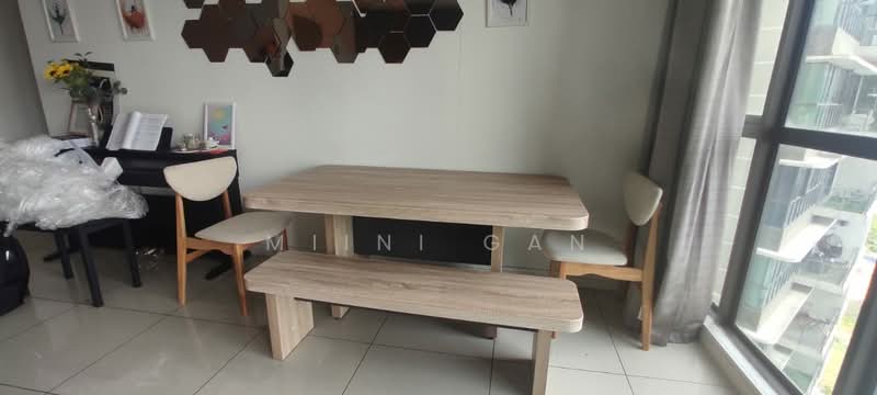 Servis Apartment untuk Disewa di Setia SKY Residences - Miini Gan - Dining Room - PropertyGuru.com.my