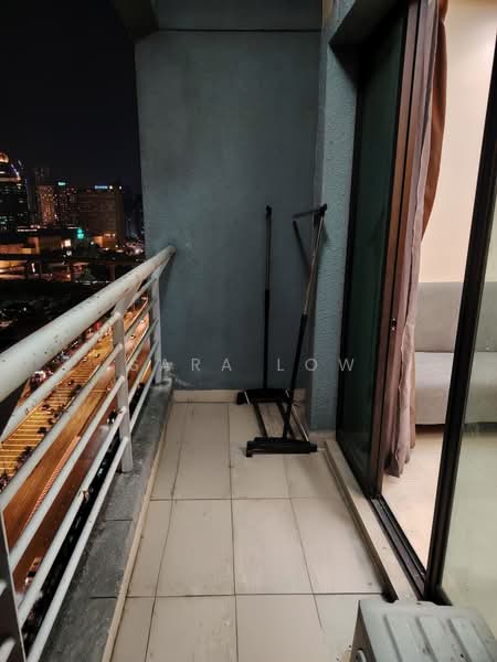 Service Residence for Rent at Saville Residence - Sara Low - Balcony - PropertyGuru.com.my