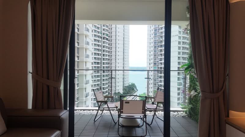 Kondominium untuk Dijual di Bay Point @ Country Garden Danga Bay - Elaine Ng - Balcony - PropertyGuru.com.my