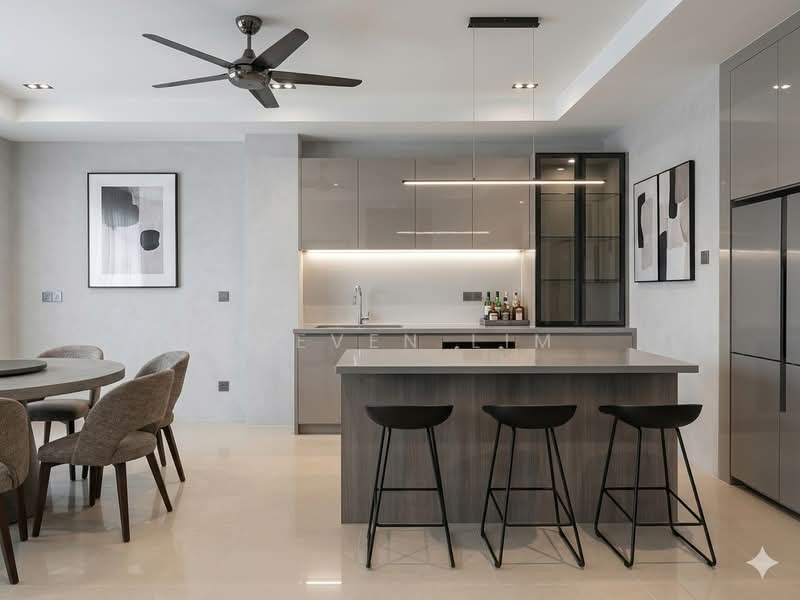 Rumah Teres 3 Tingkat untuk Dijual di Desa Parkcity (Kuala Lumpur) - Steven Lim - Kitchen - PropertyGuru.com.my