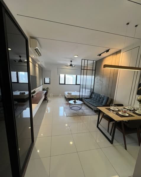 Servis Apartment untuk Disewa di Chambers - Sebastian Sam - Living Room - PropertyGuru.com.my