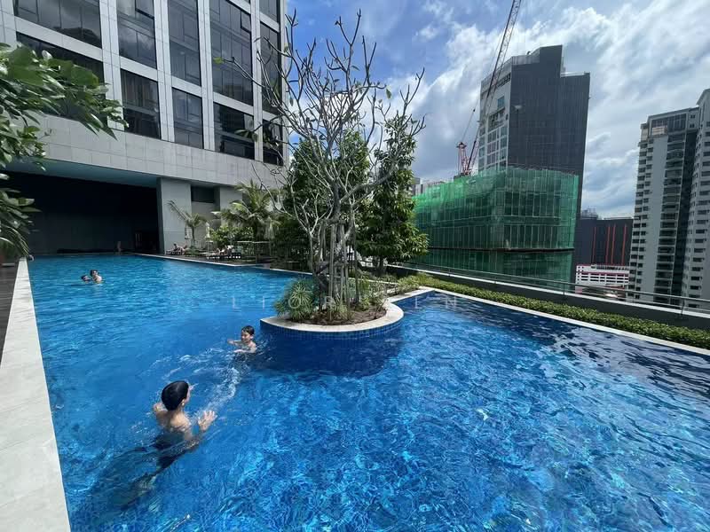 Service Residence for Sale at Pavilion Ceylon Hill - Lior Ren - Pool - PropertyGuru.com.my