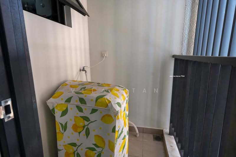 Service Residence for Rent at EDUSENTRAL - Vitas Tan - Balcony - PropertyGuru.com.my