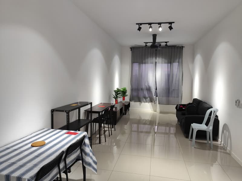 Servis Apartment untuk Disewa di Savvy @ Riana Dutamas - Leon Teh - Living Room - PropertyGuru.com.my