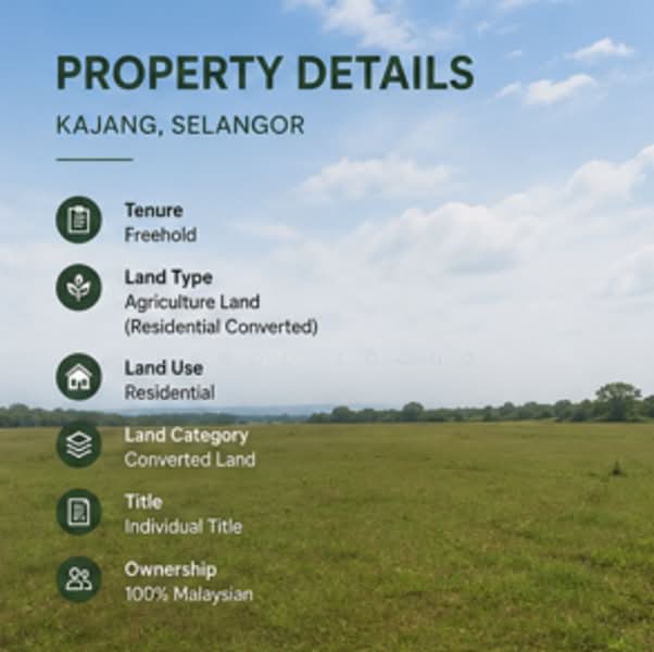 Residential Land for Sale in Kajang (Selangor) - Carol Soong - PropertyGuru.com.my