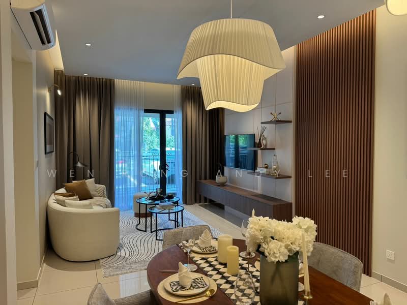 Service Residence for Sale at Aurora Subang Jaya - Wen Rong Andy Lee - Living Room - PropertyGuru.com.my