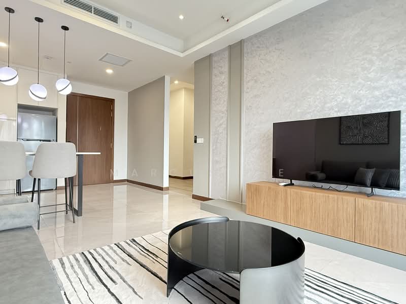 Service Residence for Rent at Core Residence @ TRX - Marcus Yee - Living Room - PropertyGuru.com.my
