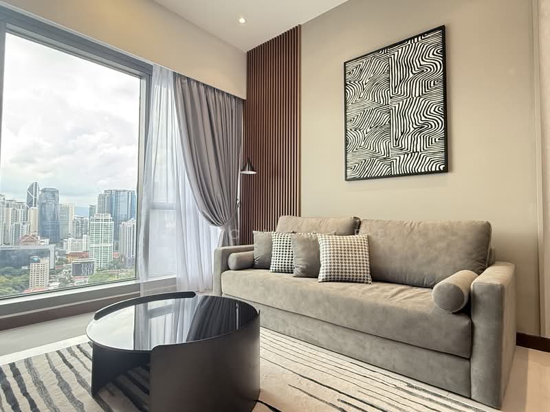 Service Residence for Rent at Core Residence @ TRX - Marcus Yee - Living Room - PropertyGuru.com.my